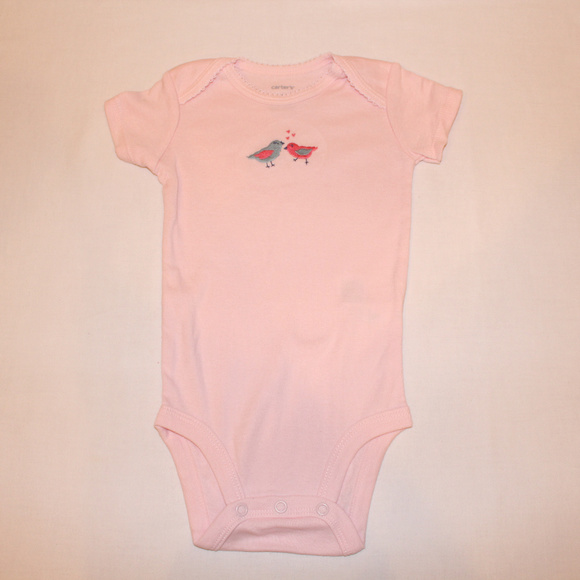 Girls/ Carters/ one piece set of four/ size 6m - Picture 2 of 5